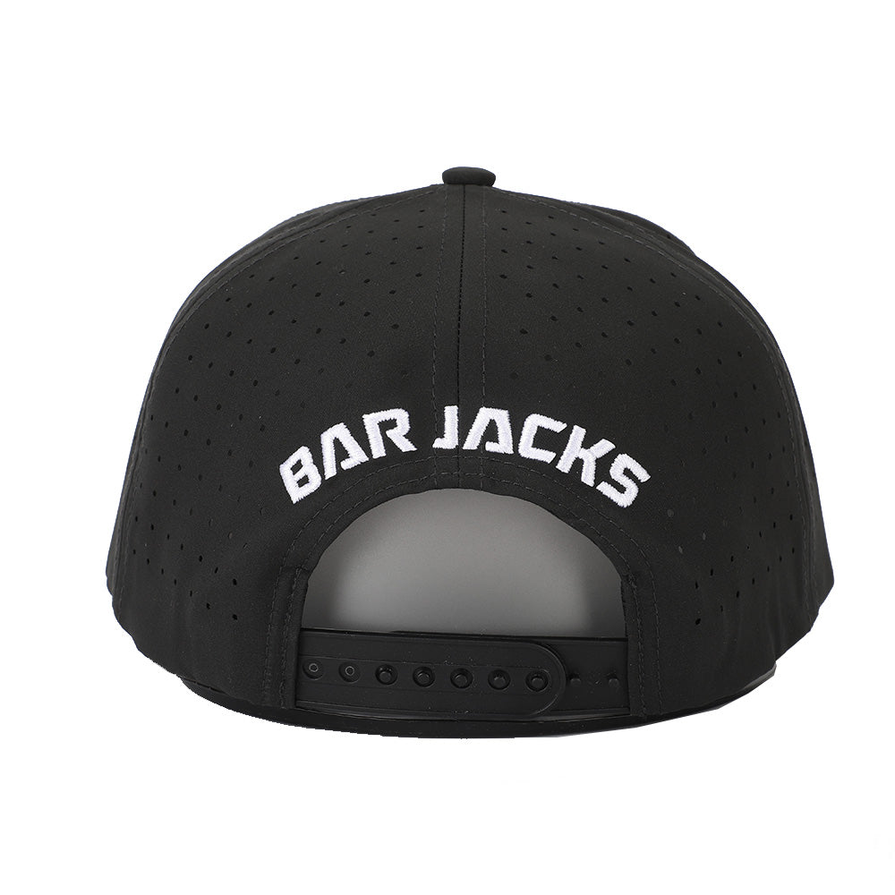 Bar Jacks Black Snook Performance Snapback Hat
