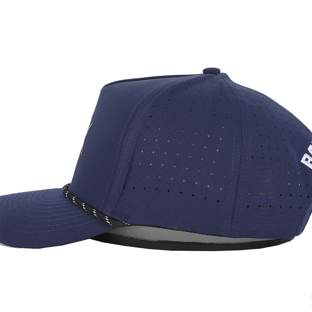 Bar Jacks Navy Tuna Performance Snapback Hat