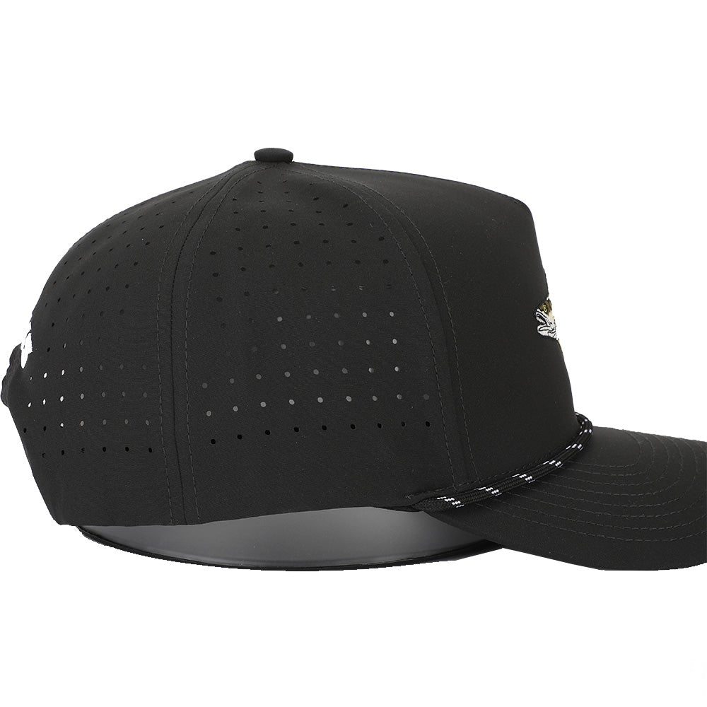 Bar Jacks Black Snook Performance Snapback Hat