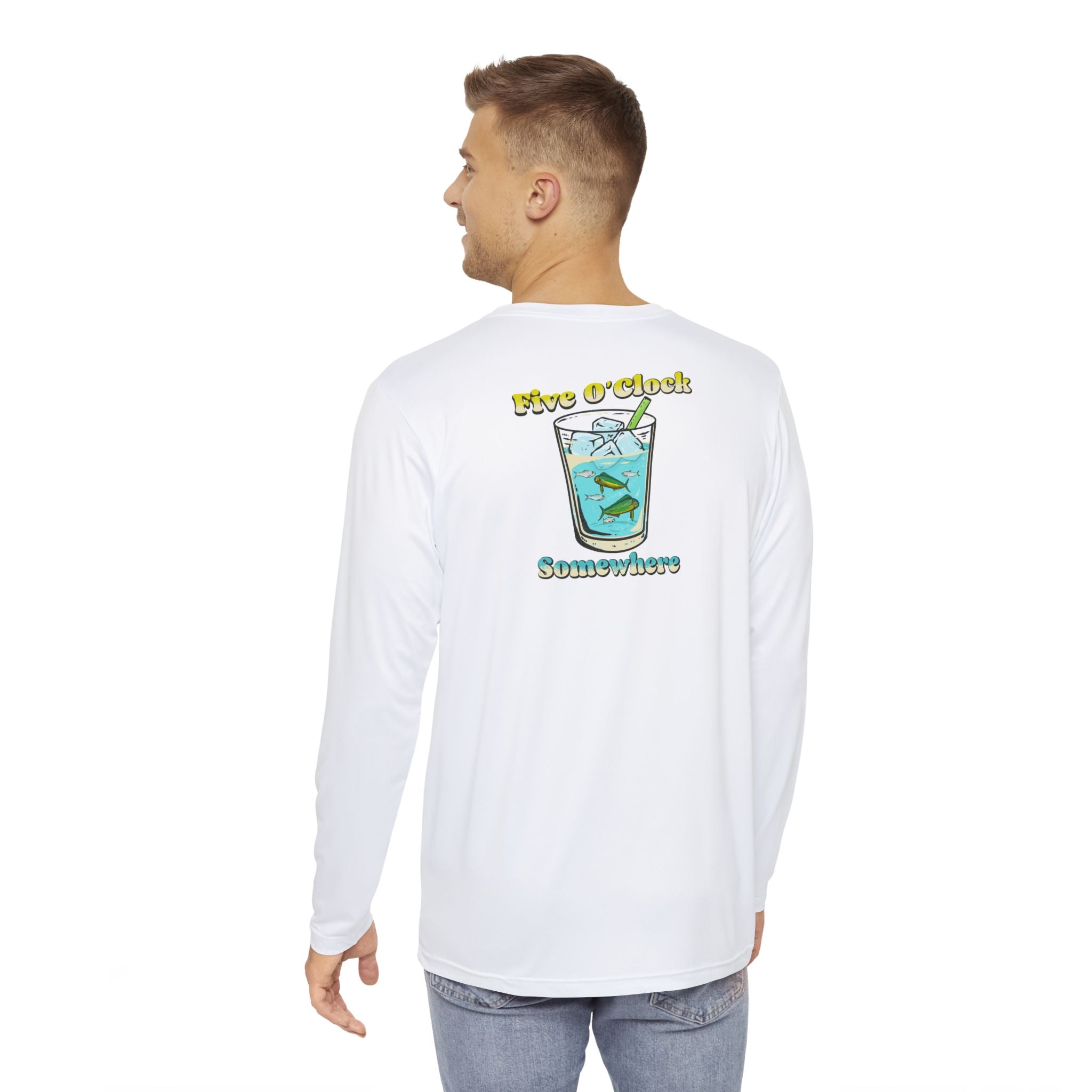 Five o' Clock Somewhere Performance Long Sleeve Fishing Shirt