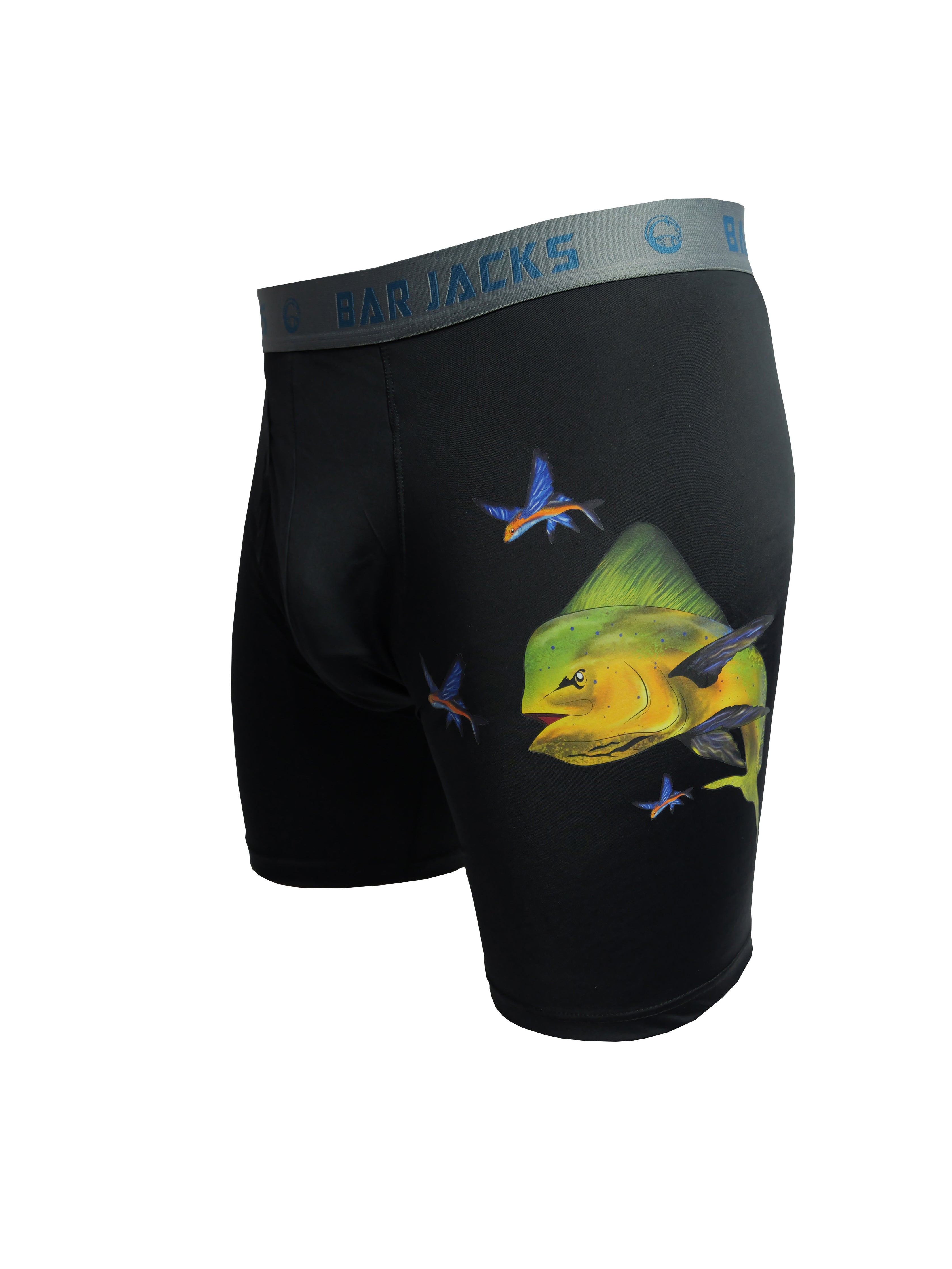 Men's Fast Drying Fishing Boxer Briefs UPF | Bar Jacks Men's Fast Drying Fishing Boxer Briefs UPF | Bar Jacks