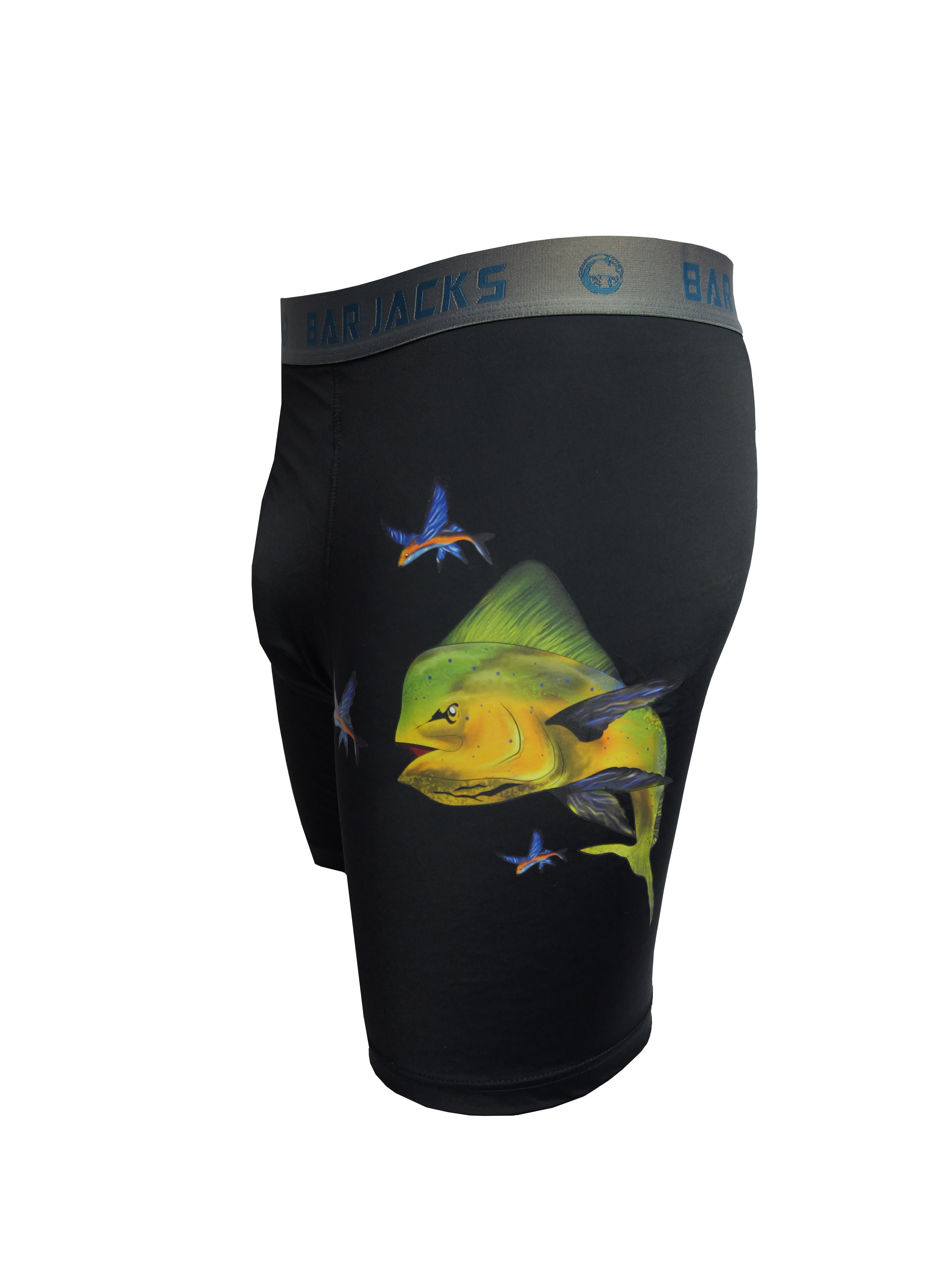 Men's Fast Drying Boxer Briefs - For Fishing, Swimming, Diving, and more!
